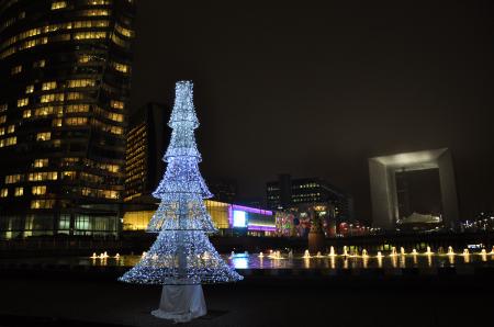 Sapin de Noël Parvis la Défense